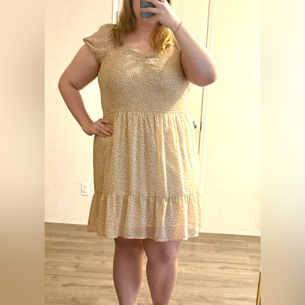 Elegant Cream Dress